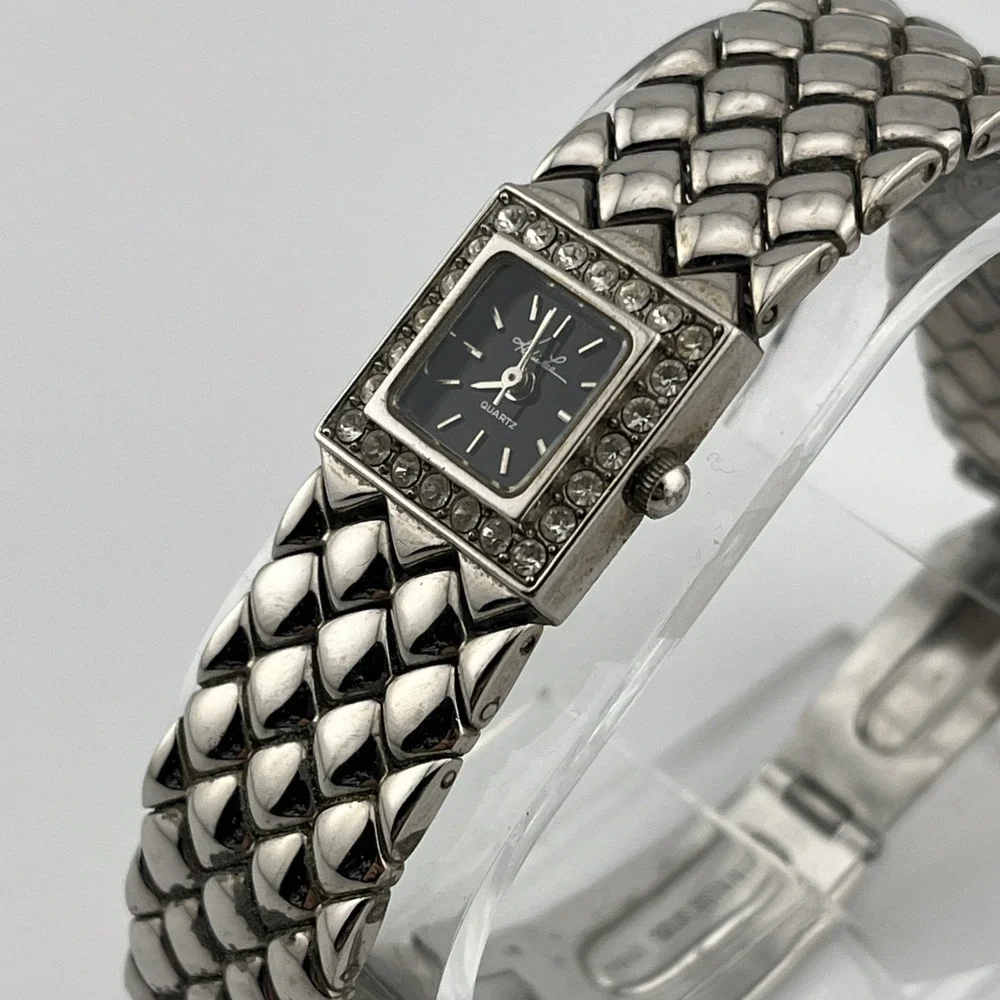 Kathie Lee Watch Women 19mm Case Diamond Bezel 7